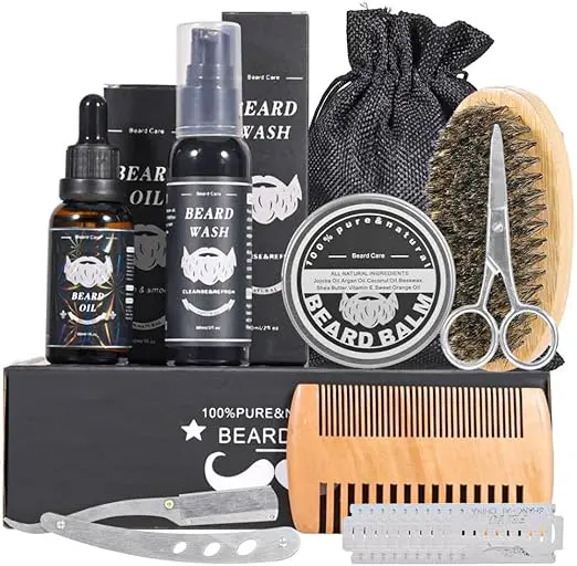 Premium Beard Grooming Kit for Men