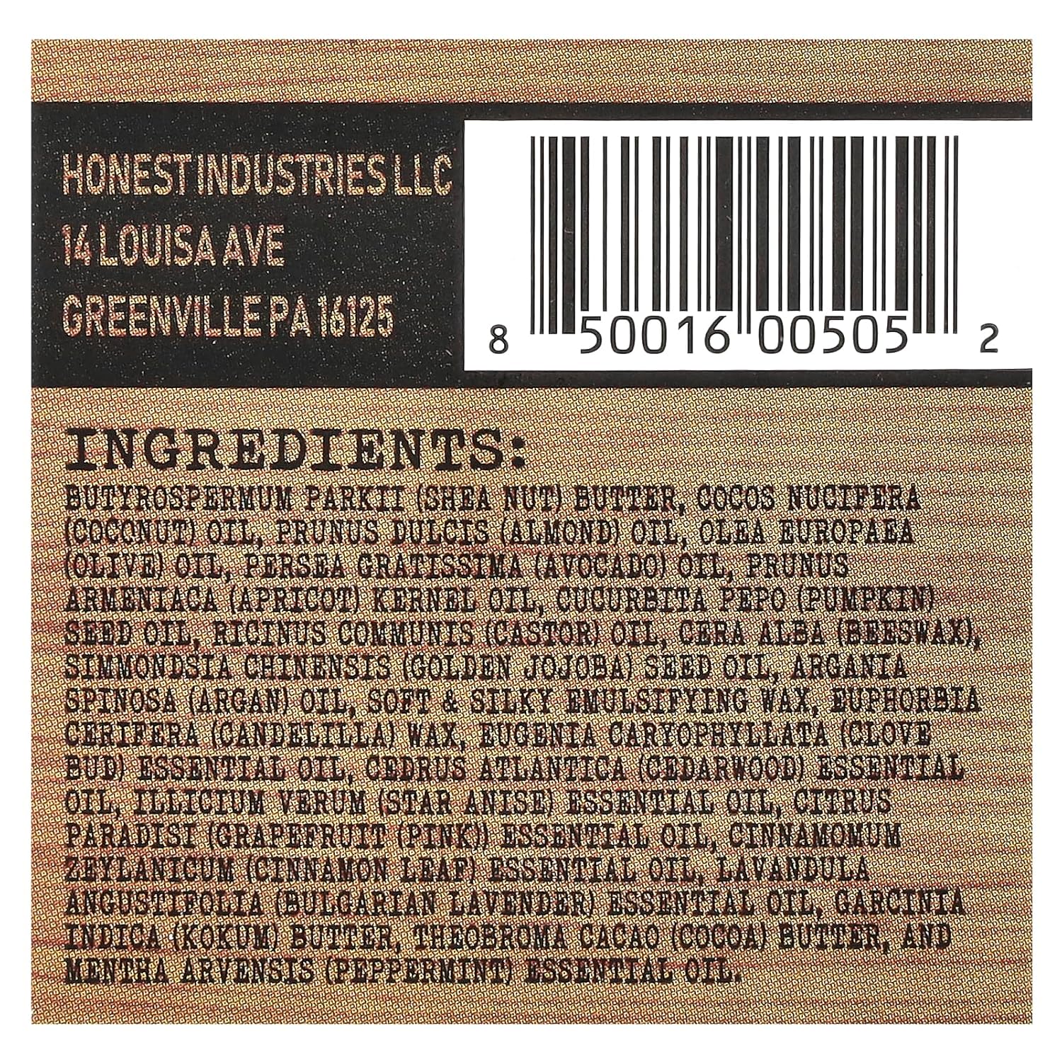 Tame The Wild: Honest Amish Beard Balm Leave-In Conditioner