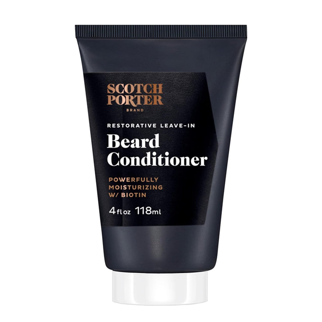 Unleash Your Beard's Potential: Scotch Porter Restorative Leave-In Conditioner for Deep Hydration & Shine